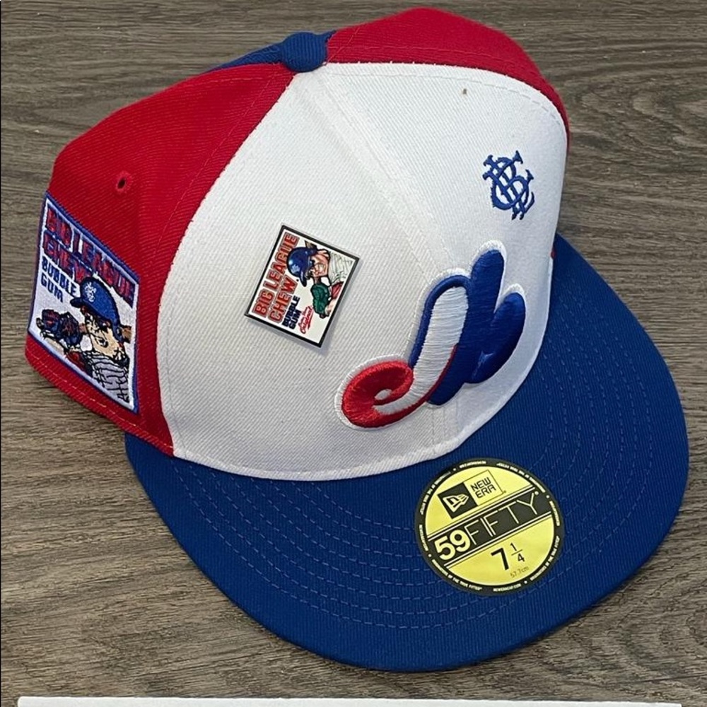 New Era x MLB Big League Chew 59Fifty Fitted Hat Montreal Expos